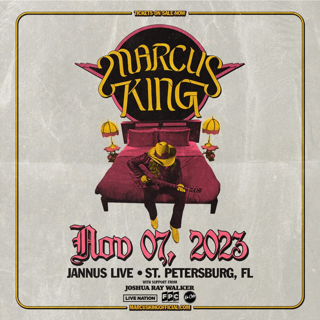 Marcus King concert tickets Tampa St. Pete