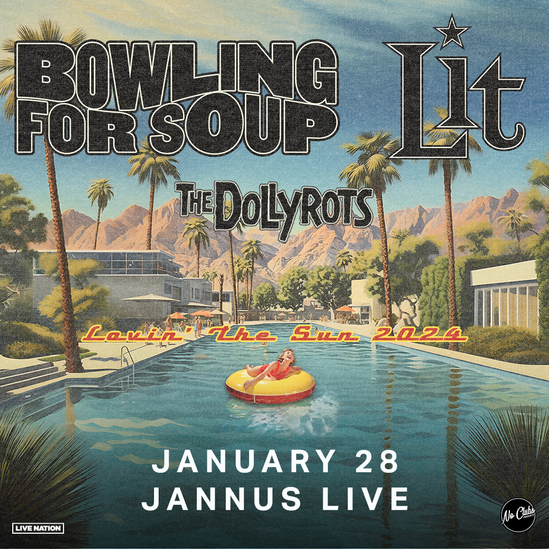Bowling For Soup Lit The Dollyrots band concert tickets St Pete