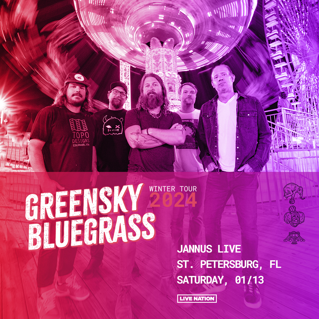 Greensky Bluegrass band concert tickets St Petersburg