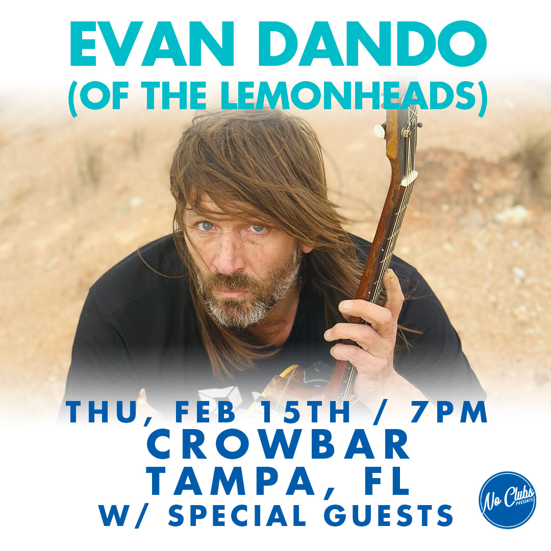 Evan Dando concert tickets Lemonheads Tampa