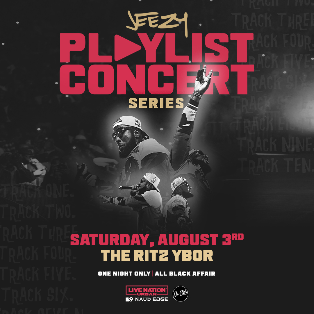 Jeezy Playlist Concert Tour hip hop rap rapper concert tickets Tampa