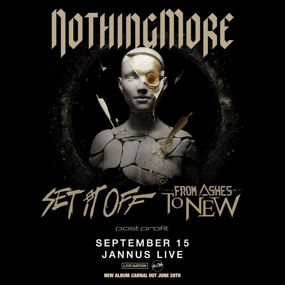 Nothing More Set It Off From Ashes to New Post Profit bands concert tickets tour St Pete